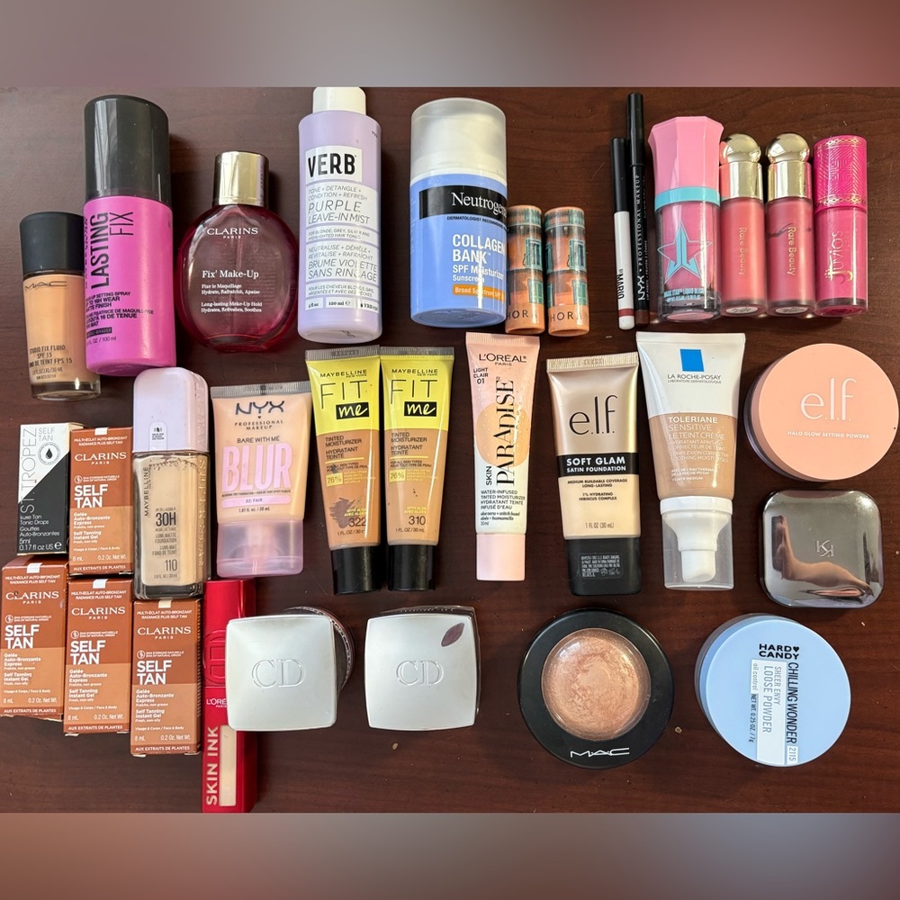 MAKEUP LOT MAC, Christian Dior, Rare beauty +++